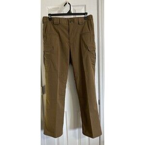 5.11 Tactical Series Mens Cargo Pants Brown/Khaki Size 36/34